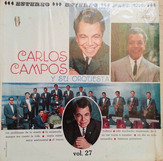 Carlos Campos Y Su Orquesta : Vol. 27 (LP, Album)