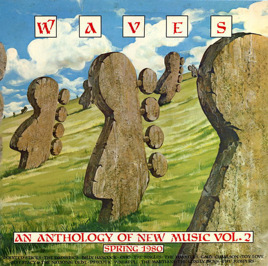 Various : Waves - An Anthology Of New Music Vol. 2 - Spring 1980 (LP, Comp)