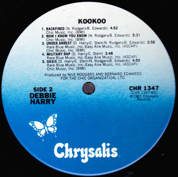 Debbie Harry* : KooKoo (LP, Album, SXT)