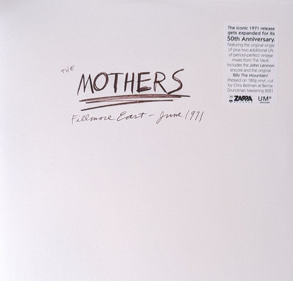 The Mothers : Fillmore East - June 1971 (3xLP, Album, Ltd, RE, 50t)