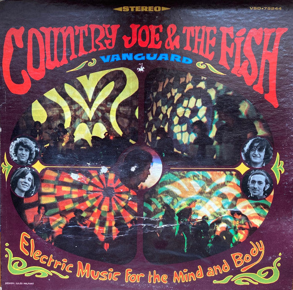 Country Joe And The Fish : Electric Music For The Mind And Body (LP, Album, Ter)