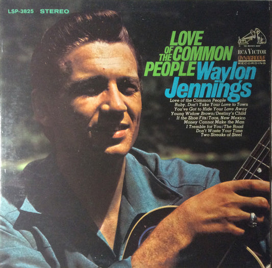 Waylon Jennings : Love Of The Common People (LP, Album, Ind)