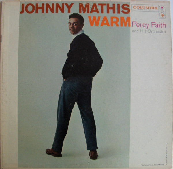 Johnny Mathis With Percy Faith & His Orchestra : Warm (LP, Album, Mono, Ter)