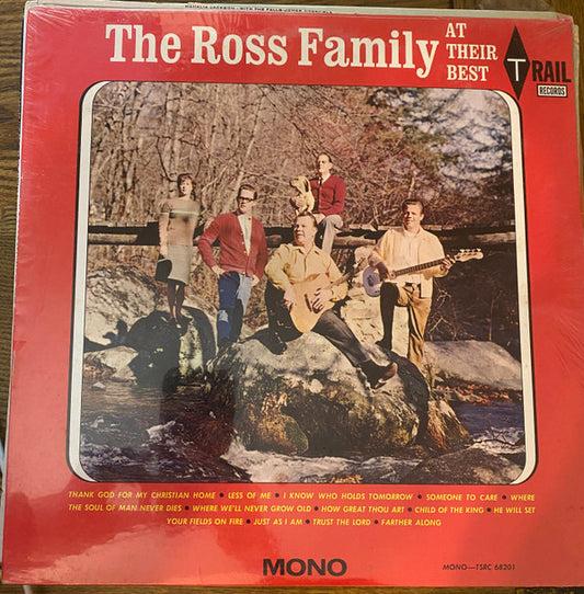 The Ross Family : The Ross Family At Their Best (LP, Mono)