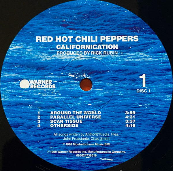 Red Hot Chili Peppers : Californication (2xLP, Album, RE)