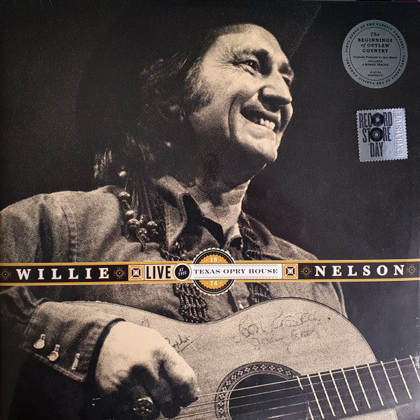 Willie Nelson : Live At The Texas Opry House, 1974 (2xLP, Album, RSD, Ltd)
