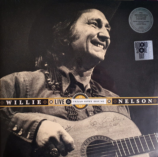 Willie Nelson : Live At The Texas Opry House, 1974 (2xLP, Album, RSD, Ltd)
