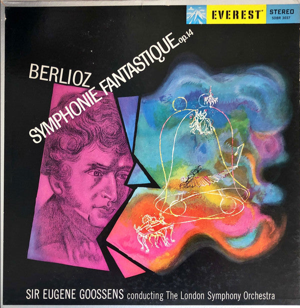 Hector Berlioz - London Symphony Orchestra Conducted By Sir Eugene Goossens : Symphonie Fantastique, Op. 14 (LP, RP, Sil)