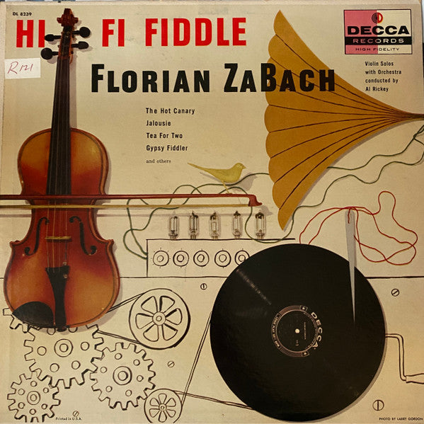 Florian ZaBach : Hi-Fi Fiddle (LP, Album, Mono)