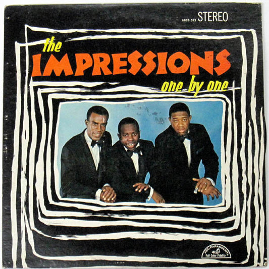 The Impressions : One By One (LP, Album)