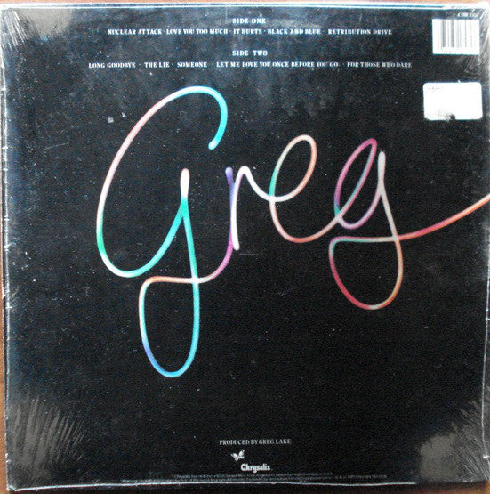 Greg Lake : Greg Lake (LP, Album)