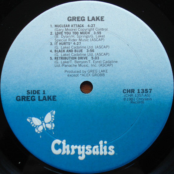 Greg Lake : Greg Lake (LP, Album)