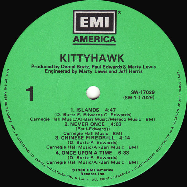 Kittyhawk : Kittyhawk (LP, Album)