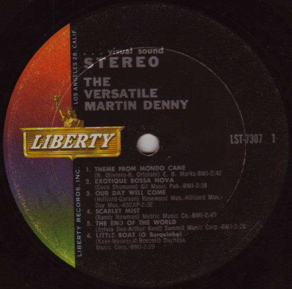 Martin Denny : The Versatile Martin Denny (LP, Album)