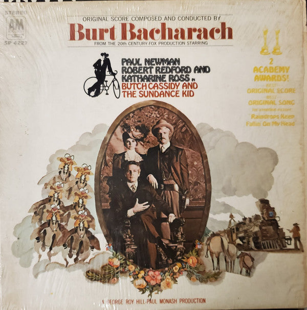 Burt Bacharach : Music From Butch Cassidy And The Sundance Kid (LP, Album, Club, RM, Ind)