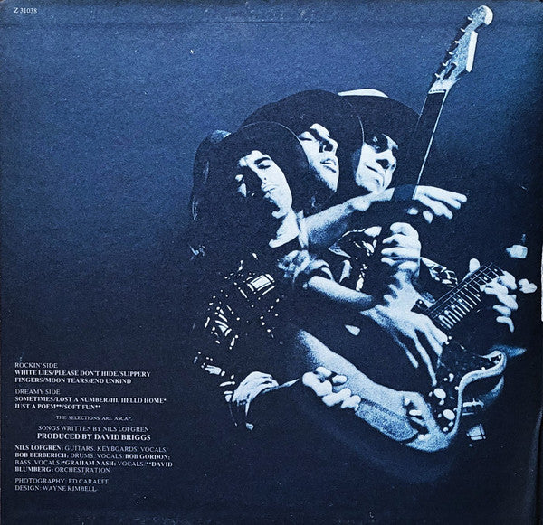 Nils Lofgren - Grin : 1+1 (LP, Album, Gre)