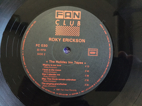 Roky Erickson : The Holiday Inn Tapes (LP, Album)