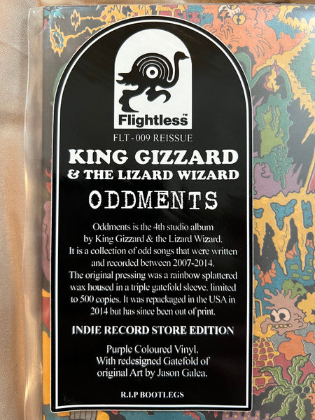 King Gizzard & The Lizard Wizard* : Oddments (LP, Album, RE, Cle)