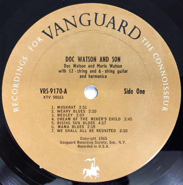 Doc Watson & Son* : Doc Watson & Son (LP, Album, Mono)