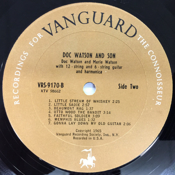 Doc Watson & Son* : Doc Watson & Son (LP, Album, Mono)