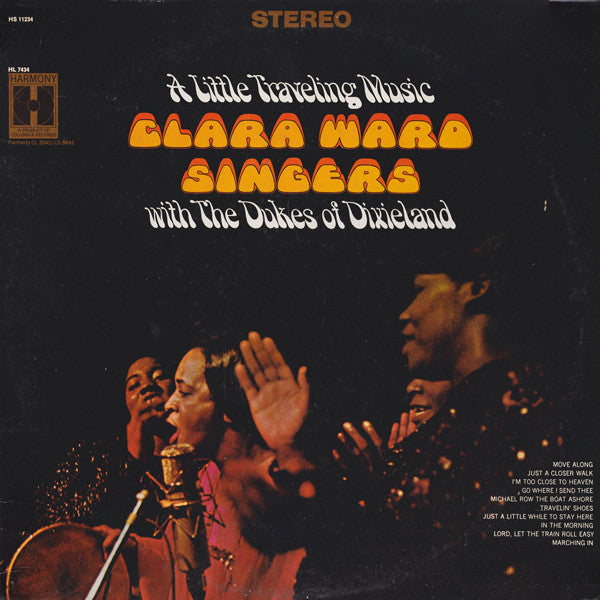 The Clara Ward Singers With The Dukes Of Dixieland : A Little Traveling Music (LP, Album, RE)