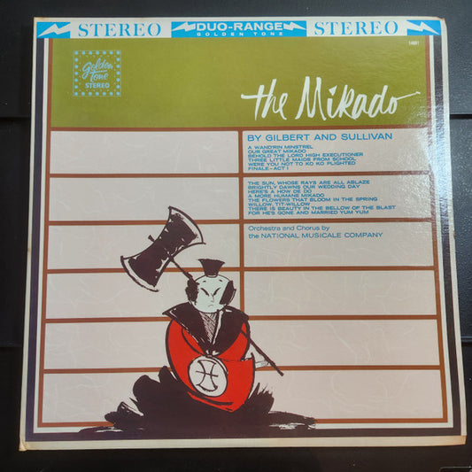 Gilbert & Sullivan - D'Oyly Carte Opera Company, The New Symphony Orchestra Of London : The Mikado (LP)