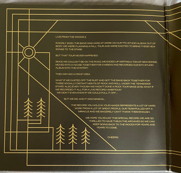 NEEDTOBREATHE : Live From The Woods Vol. 2 (2xLP, Pur)