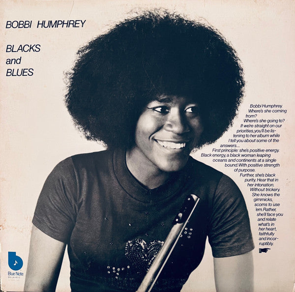 Bobbi Humphrey : Blacks And Blues (LP, Album, All)