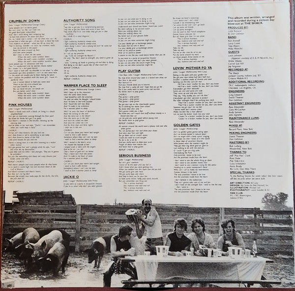 John Cougar Mellencamp : Uh-Huh (LP, Album, Club, Ind)