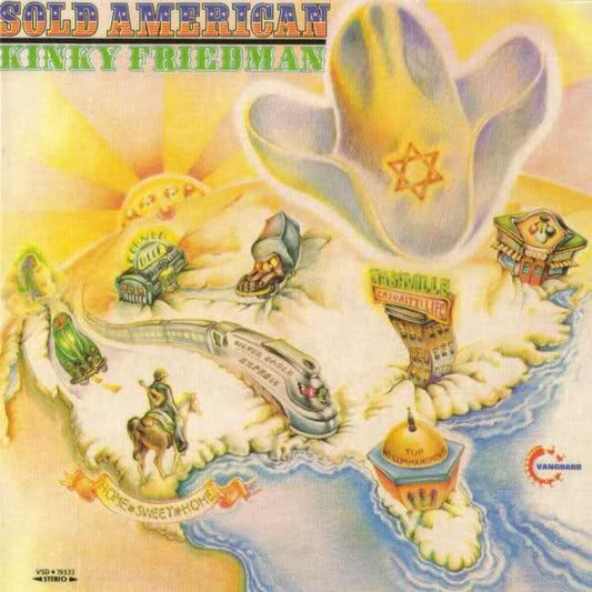 Kinky Friedman : Sold American (LP, Album)