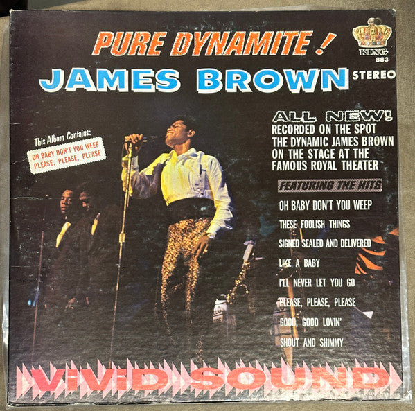 James Brown : Pure Dynamite! Live At The Royal (LP, Album)