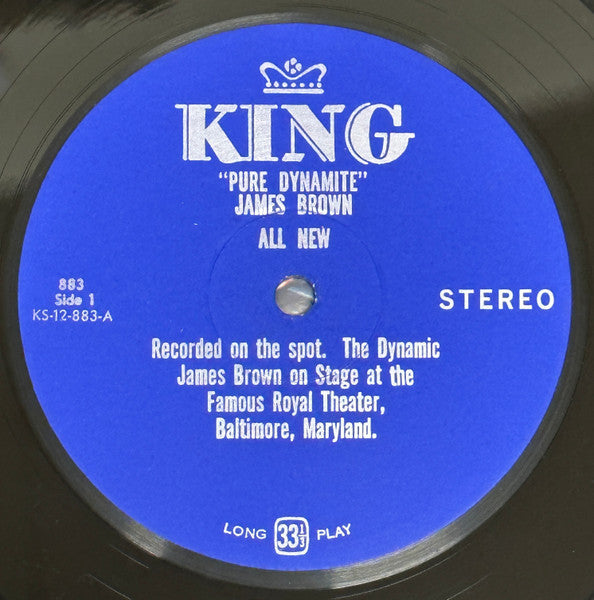 James Brown : Pure Dynamite! Live At The Royal (LP, Album)
