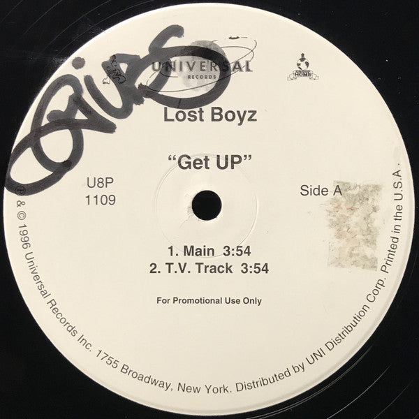 Lost Boyz : Get Up (12", Promo)