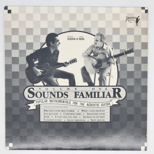 Rick Ruskin & Lewis Ross (2) : Sounds Familiar: Popular Instrumentals For The Acoustic Guitar (LP)