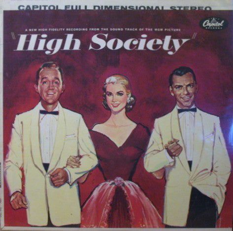 Bing Crosby - Grace Kelly - Frank Sinatra : High Society (Sound Track) (LP, Album)