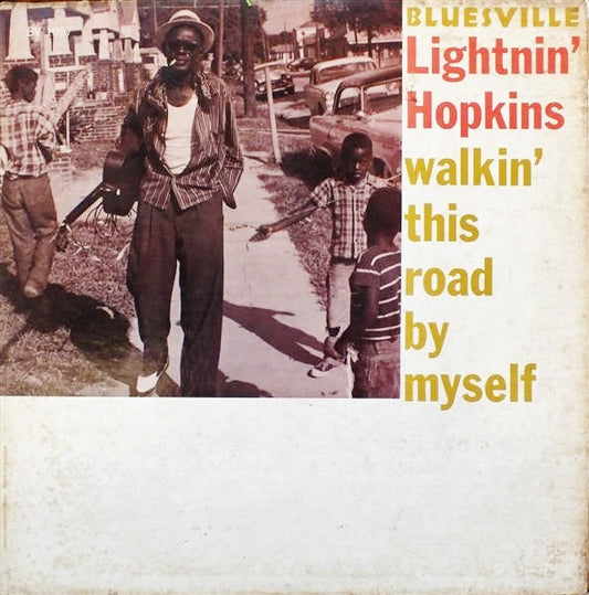 Lightnin' Hopkins : Walkin' This Road By Myself (LP, Album, Mono)