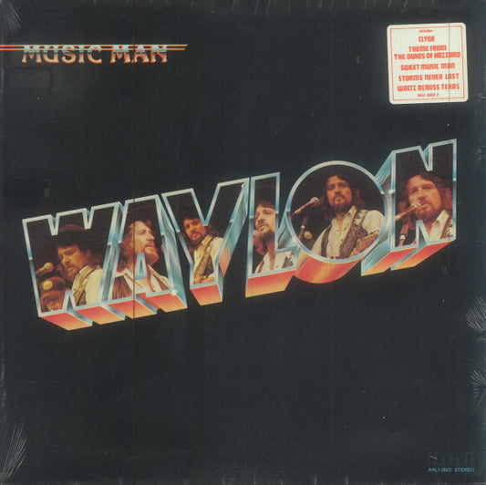 Waylon Jennings : Music Man (LP, Album, RE)