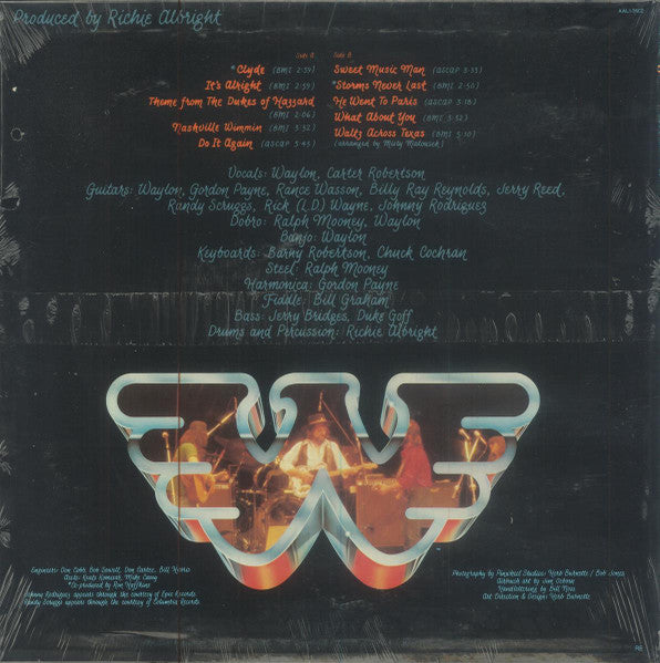 Waylon Jennings : Music Man (LP, Album, RE)