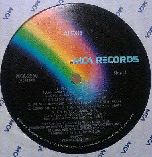 Alexis (13) : Alexis (LP, Album, Pin)