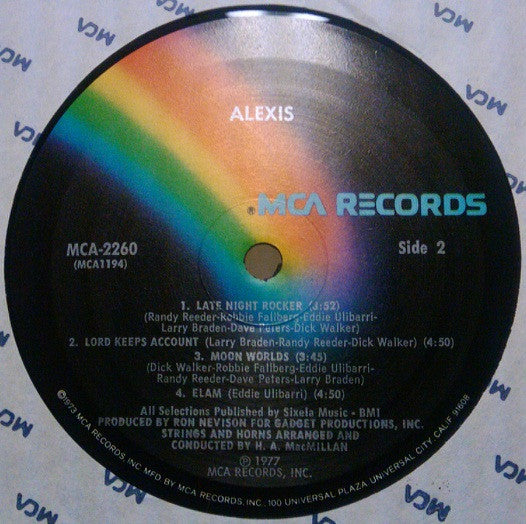 Alexis (13) : Alexis (LP, Album, Pin)