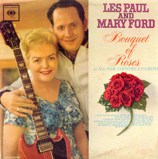 Les Paul & Mary Ford : Bouquet Of Roses (LP, Album, Mono)