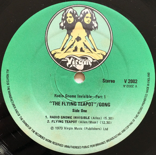 Gong : Flying Teapot (Radio Gnome Invisible Part 1) (LP, Album, RE, Gre)