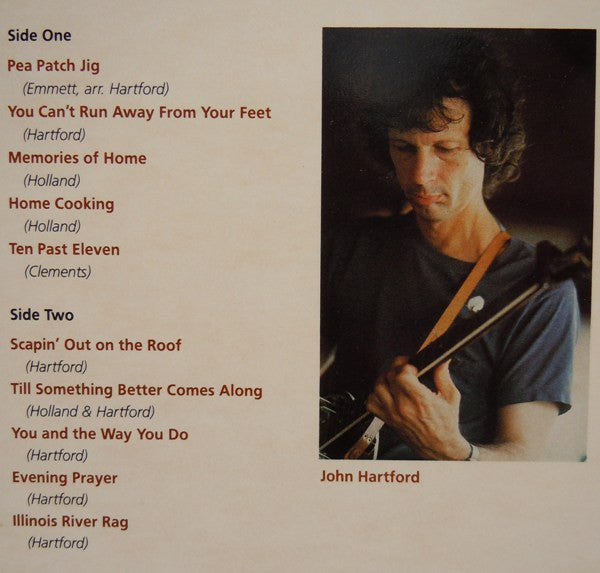 Vassar Clements, John Hartford, Dave Holland : Vassar Clements, John Hartford, Dave Holland (LP, Album)