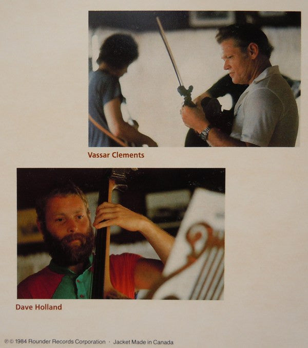 Vassar Clements, John Hartford, Dave Holland : Vassar Clements, John Hartford, Dave Holland (LP, Album)