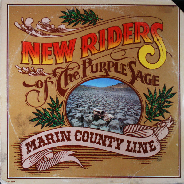 New Riders Of The Purple Sage : Marin County Line (LP, Album, Glo)