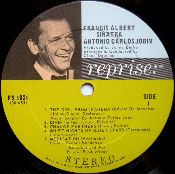 Francis Albert Sinatra* & Antonio Carlos Jobim : Francis Albert Sinatra & Antonio Carlos Jobim (LP, Album)