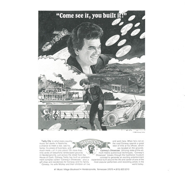 Conway Twitty : Conway's #1 Classics Volume 1 (LP, Comp)