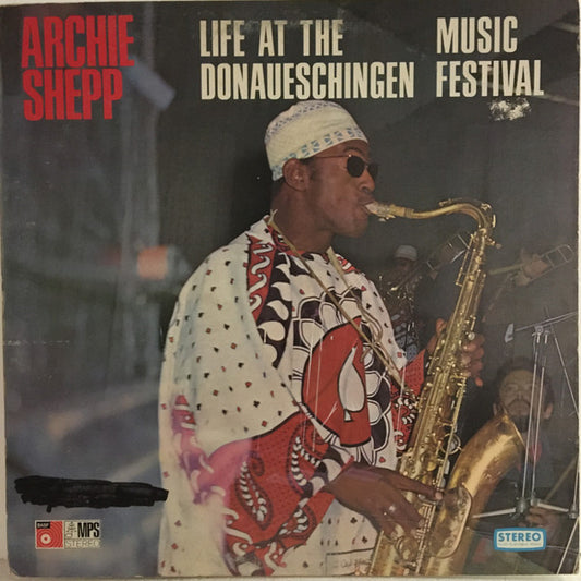 Archie Shepp : Life At The Donaueschingen Music Festival (LP, Album)