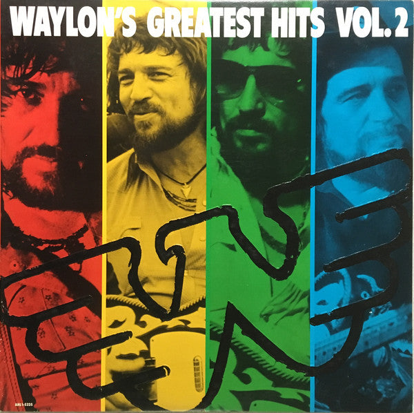 Waylon Jennings : Waylon's Greatest Hits Vol.2 (LP, Comp)