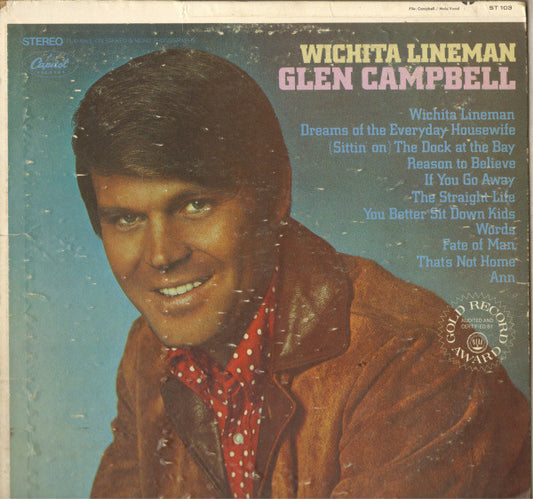 Glen Campbell : Wichita Lineman (LP, Album, RE, Jac)